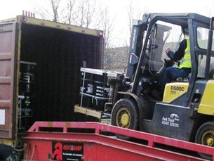 Container loading and unloading